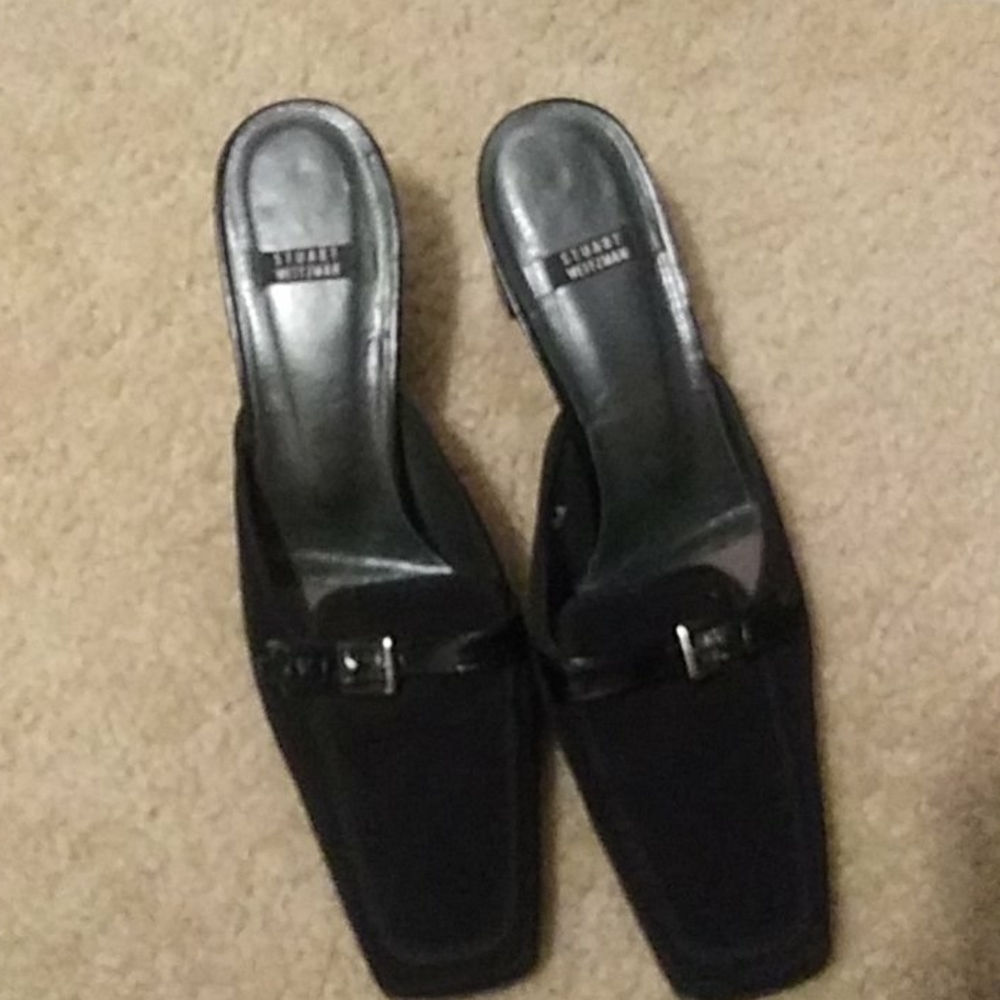 Stuart Weitzman Women's slip on dress shoe